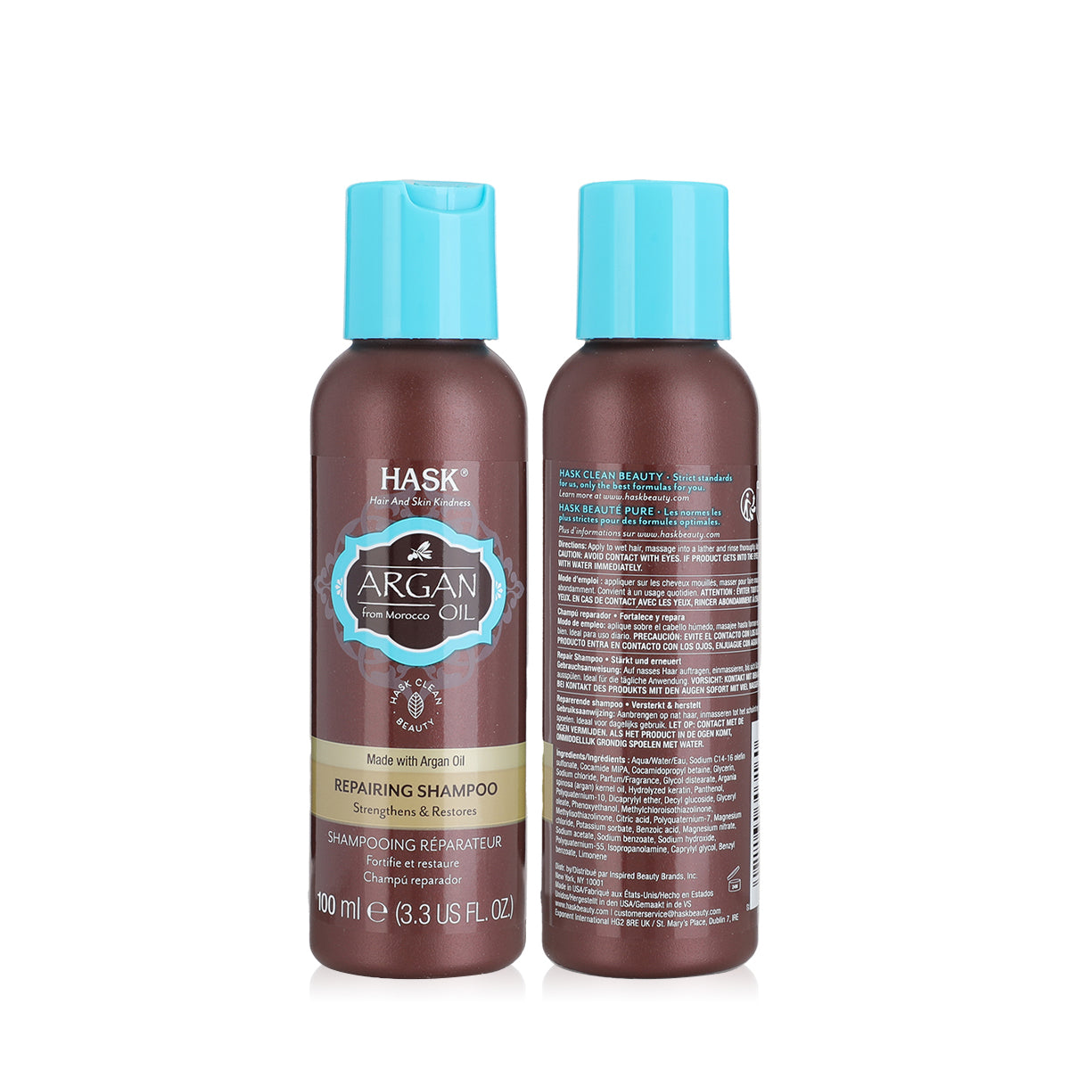 Hask SHAMPOO ASSORTED TRAVEL SIZE 100ML