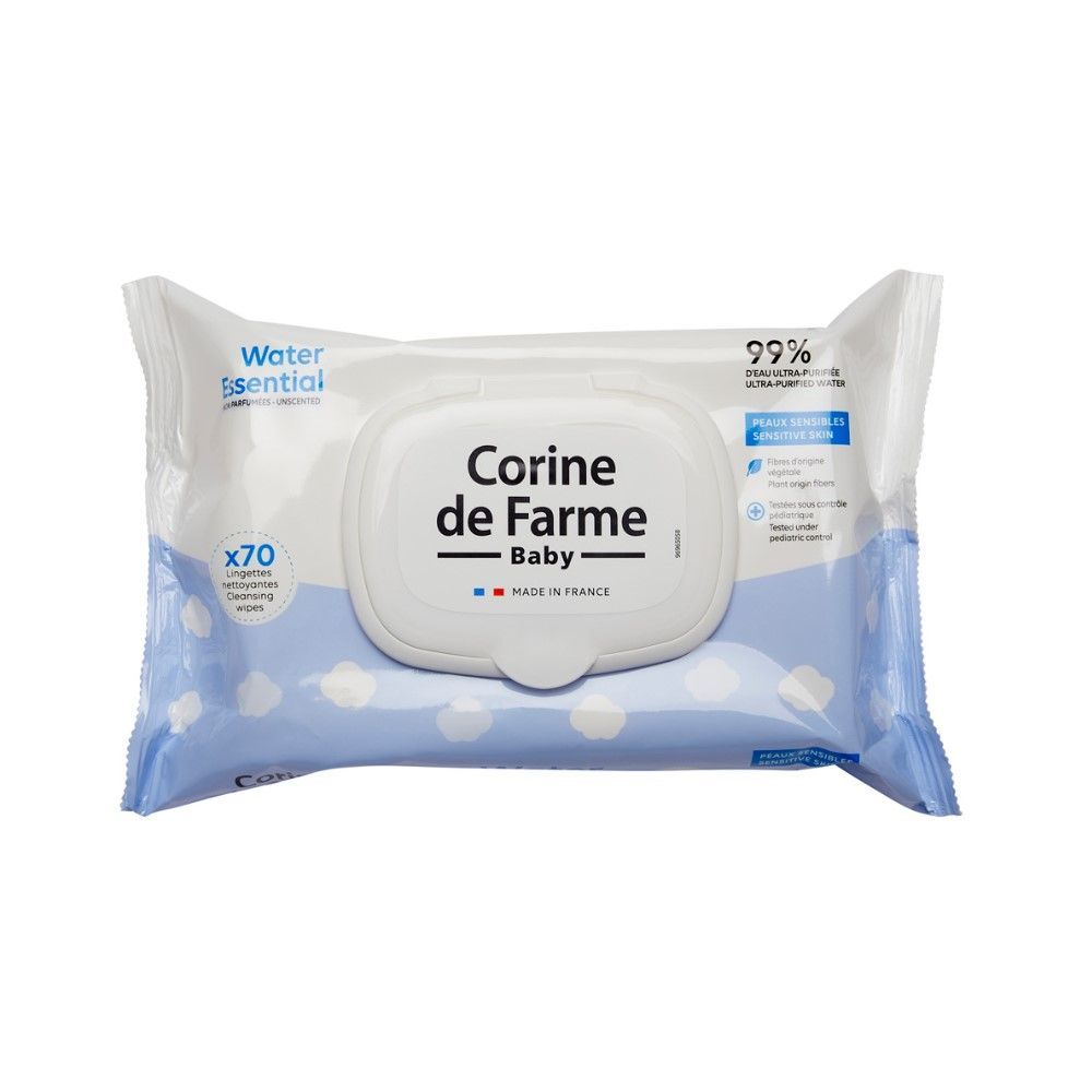 CDF 3127 BABY WATER ESSENTIAL WIPES 70,S