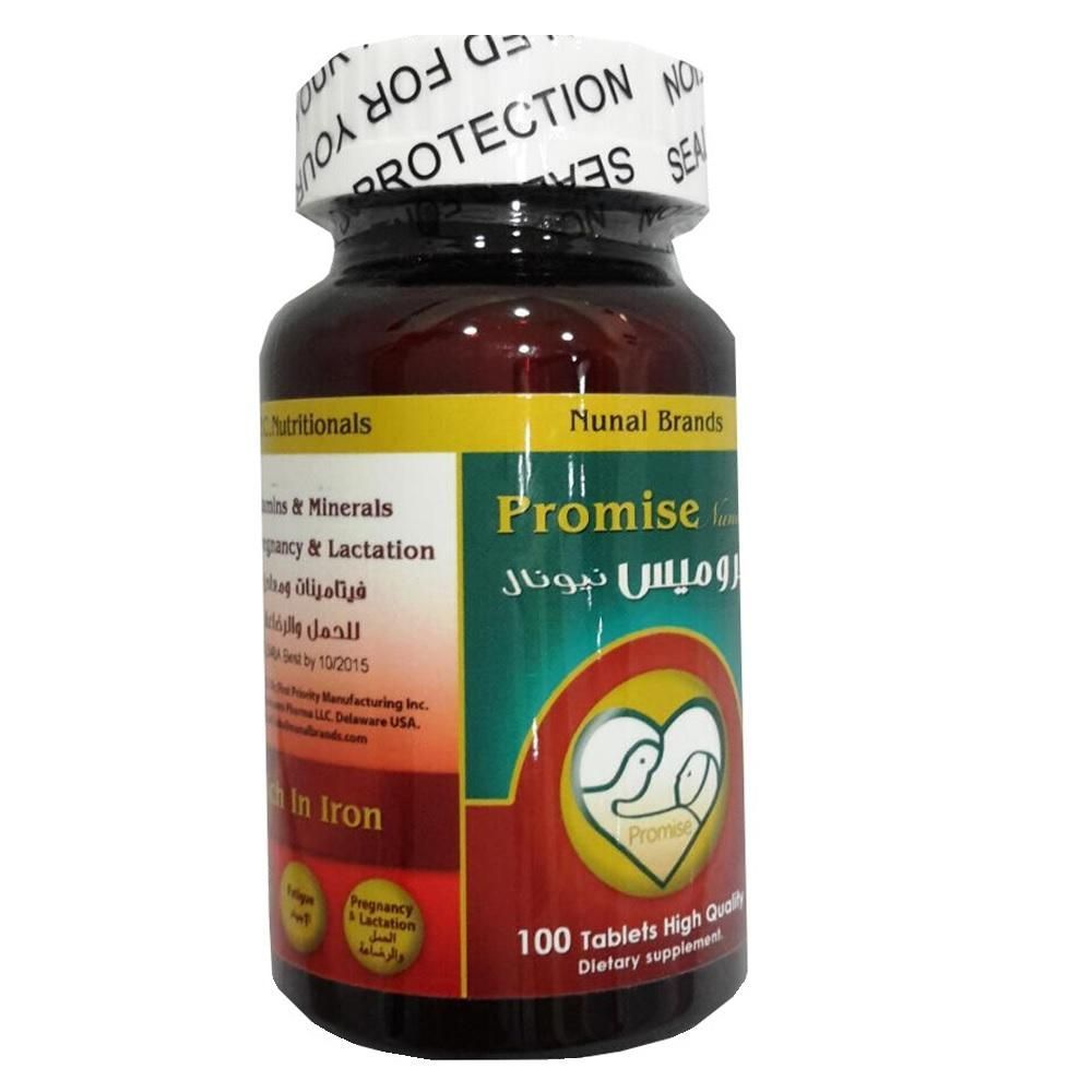 PROMISE NUNAL VITAMINS & MINERAL 100'S