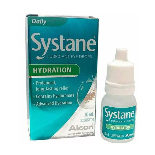 Systane Hydration Lubricant Eye Drops 10ml Bottle