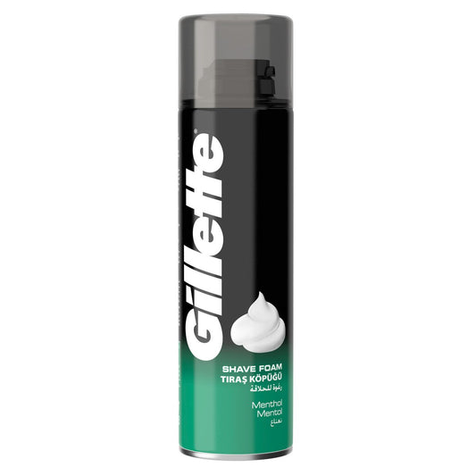 GILLETTE SHAVE FOAM MENTHOL 200ML