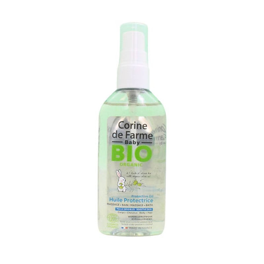 CDF 2014 BABY BIO ORGANIC UNSCENTED PROTECTIVE HAIR&BODY OIL 100ML