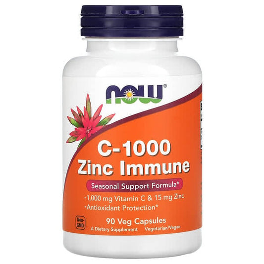 NOW C-1000 ZINC IMMUNE 90 VCAPS