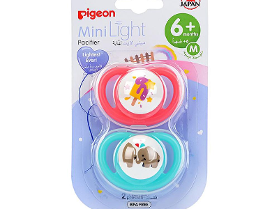 PIGEON MINI LIGHT PACIFIER (M)6+M 78260