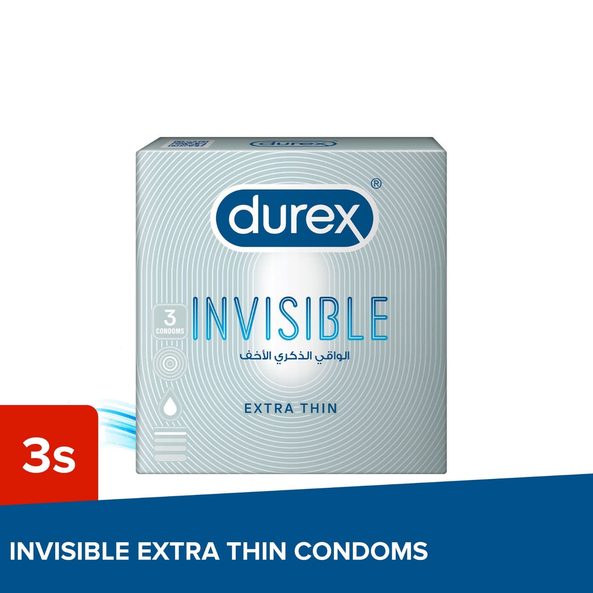 DUREX INVISIBLE 3'S