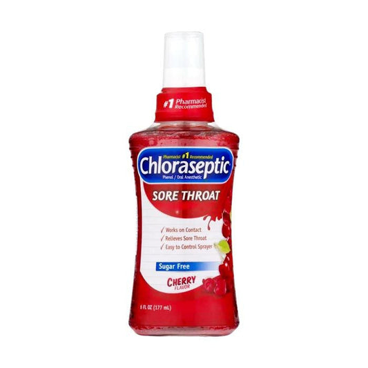 CHLORASEPTIC CHERRY SORE THROAT 177ML