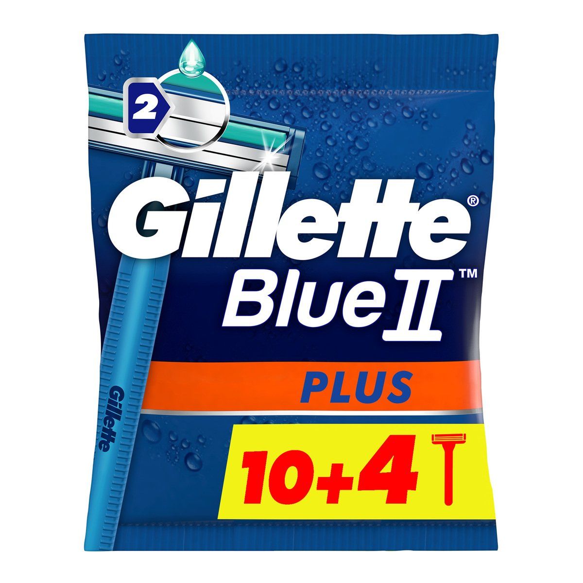 GILLETTE BLUE2 PLUS 10+4 6979