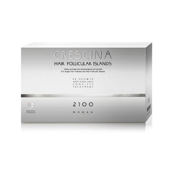 Crescina Hair Follicular Islands AHL ReGrowth Complete Treatment Woman 2100 3.5ml-10+10's
