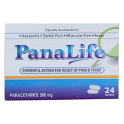 PANALIFE 500MG TABLETS 24'S