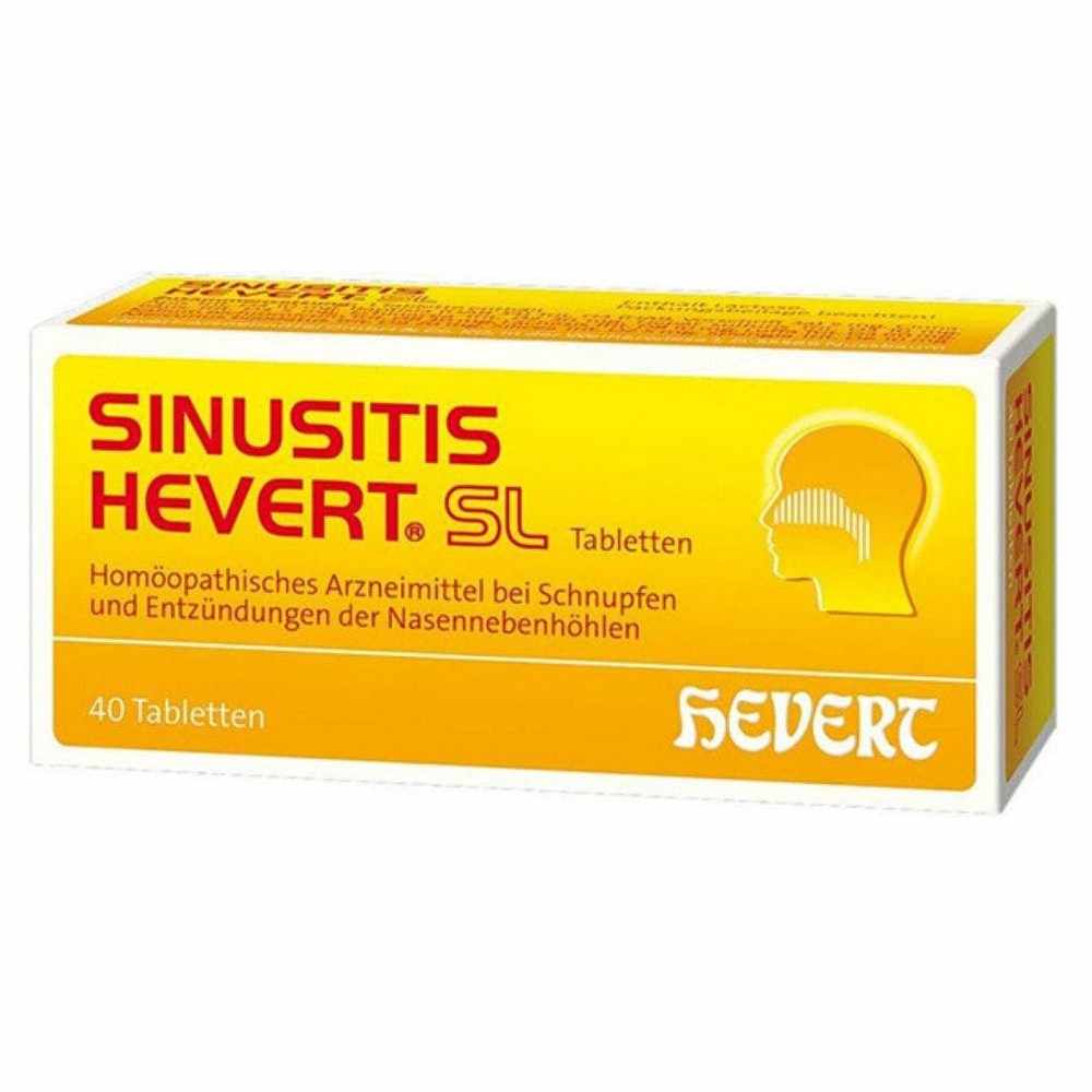 SINUSITIS HEVERT TABLETS 40’S