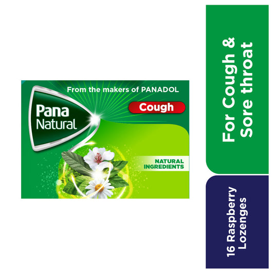 PANA NATURAL COUGH & SORE THROAT LOZ 16'S