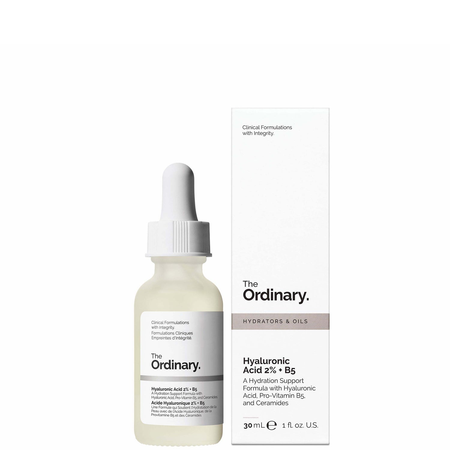 THE ORDINARY HYALURONIC ACID 2%+B5 30ML