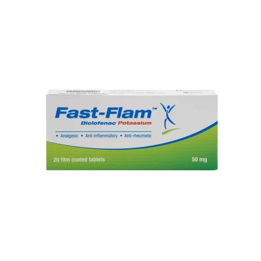 FAST-FLAM 50MG 20S
