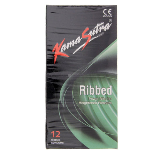 KAMA SUTRA CONDOM RIBBED 12,S