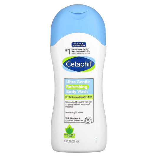 CETAPHIL ULTRA GENTLE REFRESHING BODY WASH 500ML
