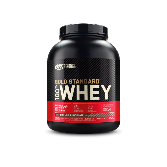 GOLD STD 100% WHEY EX M CHOCO 5LB 4/CS
