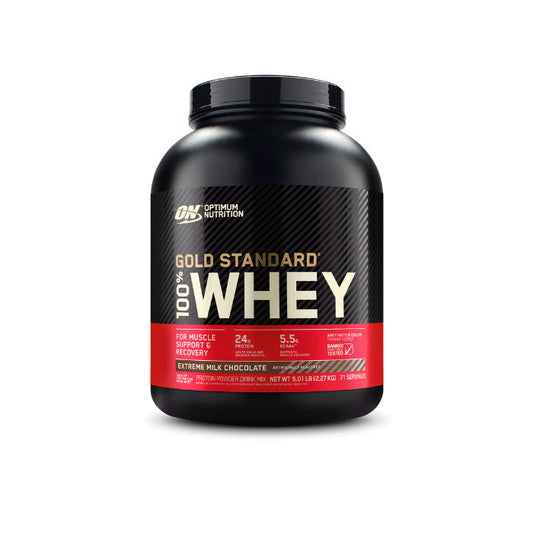 GOLD STD 100% WHEY EX M CHOCO 5LB 4/CS