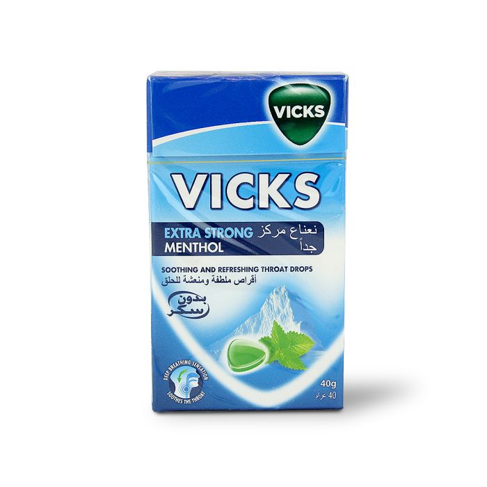 VICKS EXTRA STRONG MENTHOL 40G 0347