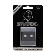 STUDEX PR-743W-S CZ 5MM TIFFANY S/S