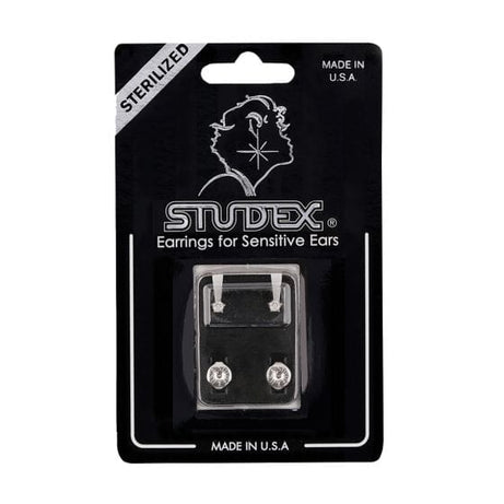 STUDEX PR-M100W-STX MINI CUBIC ZIRCONIA S/S