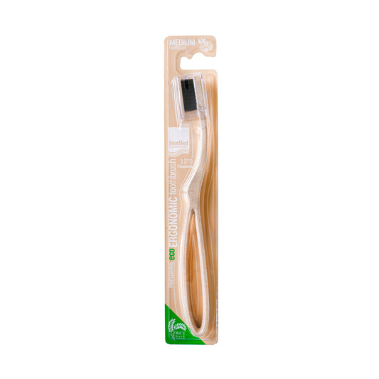 RGONOMIC ECO WITH RICE HUSK MEDIUM TOOTHBRUSH