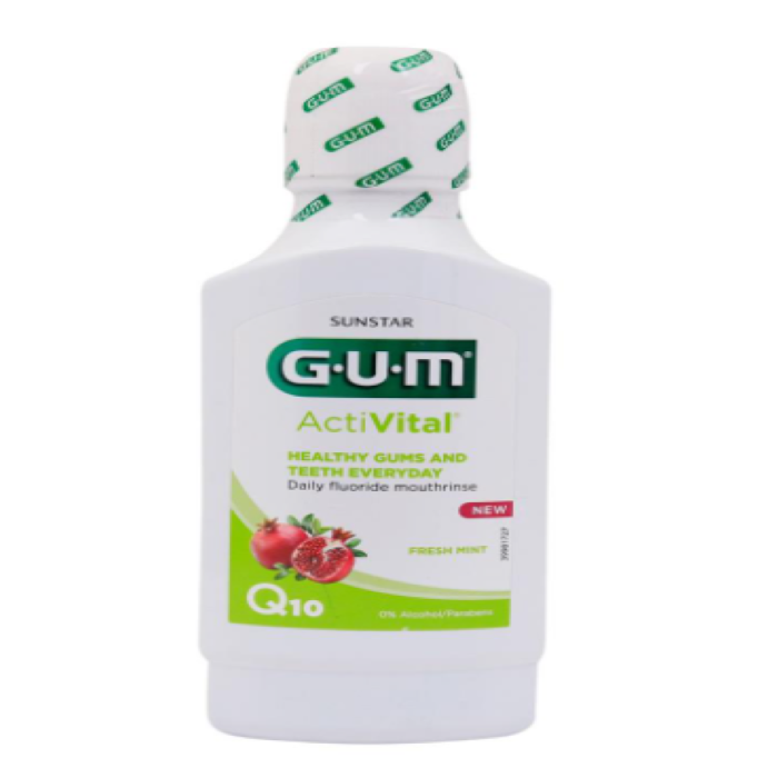 GUM ACTIVITAL MOUTHWASH 300ML