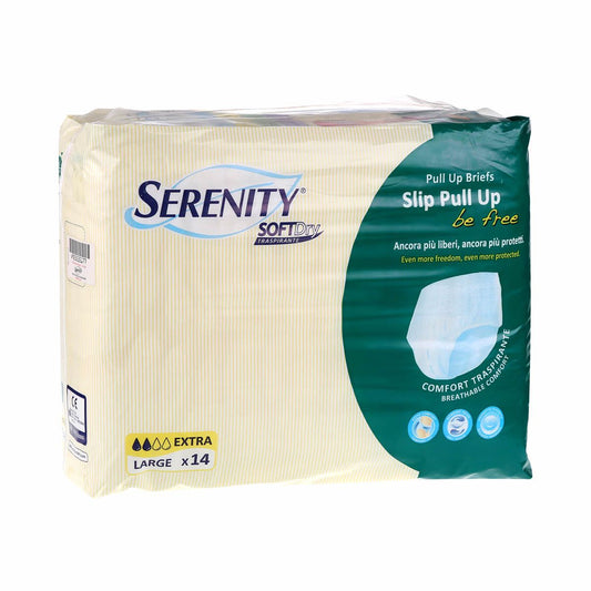 3721200 SOFT DRY PULL-UP BRIEFS(EXTRA)LARGE-14'S