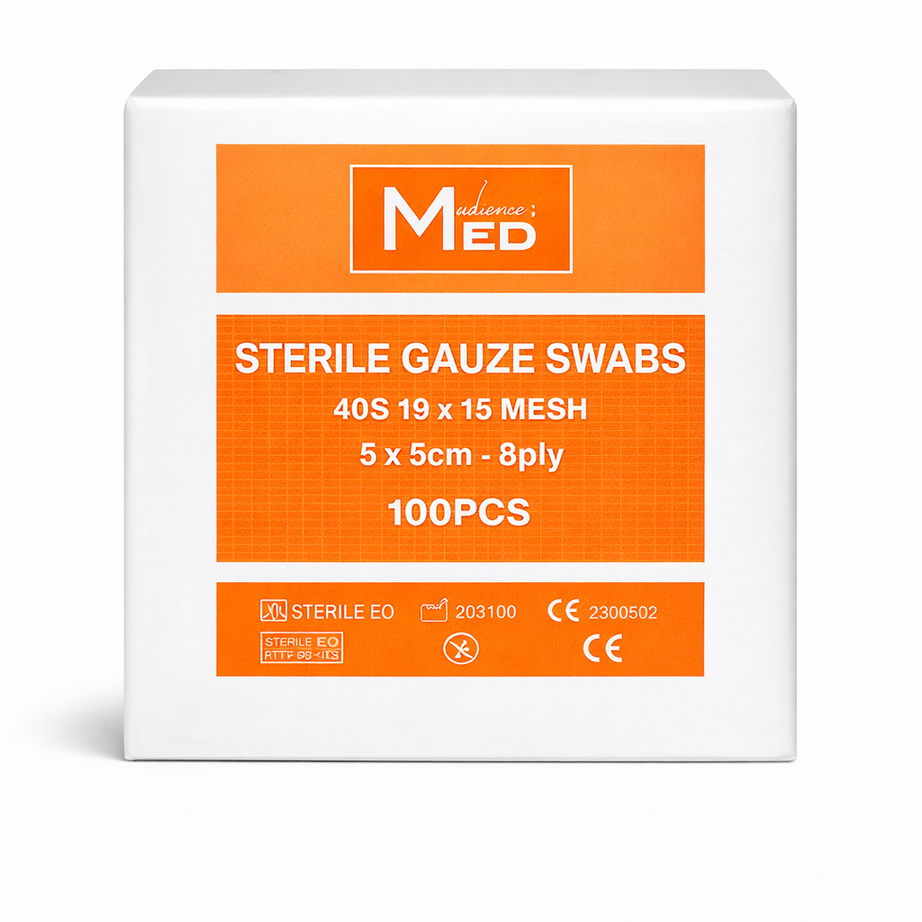 MED GAUZE SWAB 5X5CM