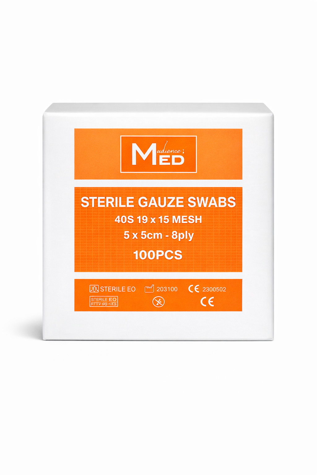 MED GAUZE SWAB 5X5CM