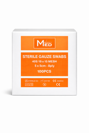 MED GAUZE SWAB 5X5CM