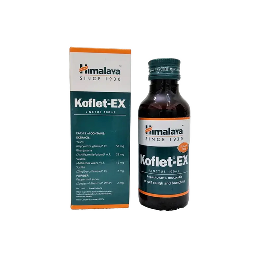 KOFLET-EX COUGH SYRUP 100ML