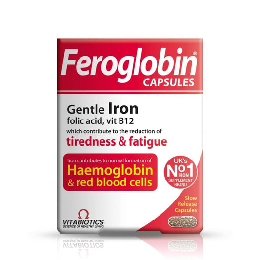 VITABIOTICS FEROGLOBIN CAP 30'S