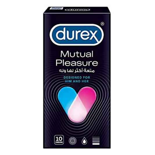 DUREX 3819 PERFORMAX INTENSE/MUTUAL PLEASURE CONDOM 10'S