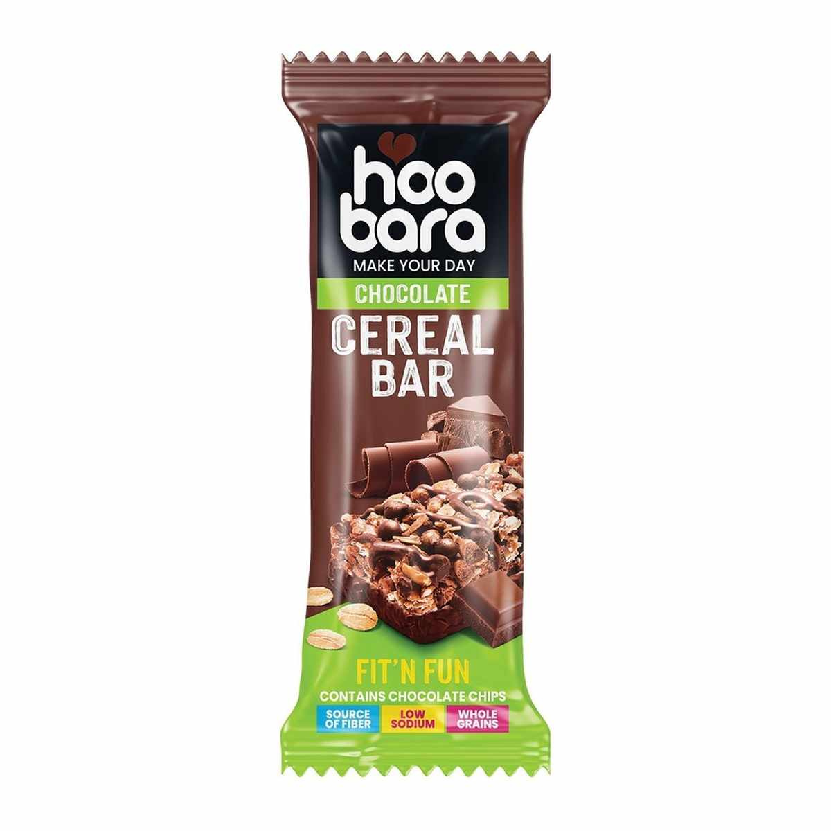 HOOBARA CEREAL BAR CHOCO BANN 30G