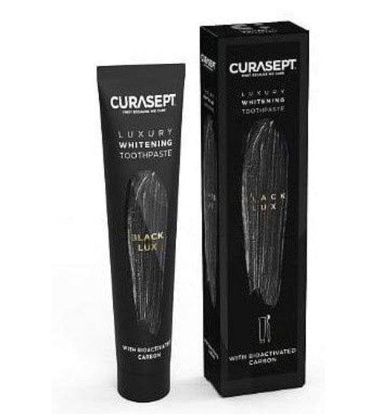 CURASEPT BLACK LUXURY TOOTH PASTE+TOOTHBRUSH