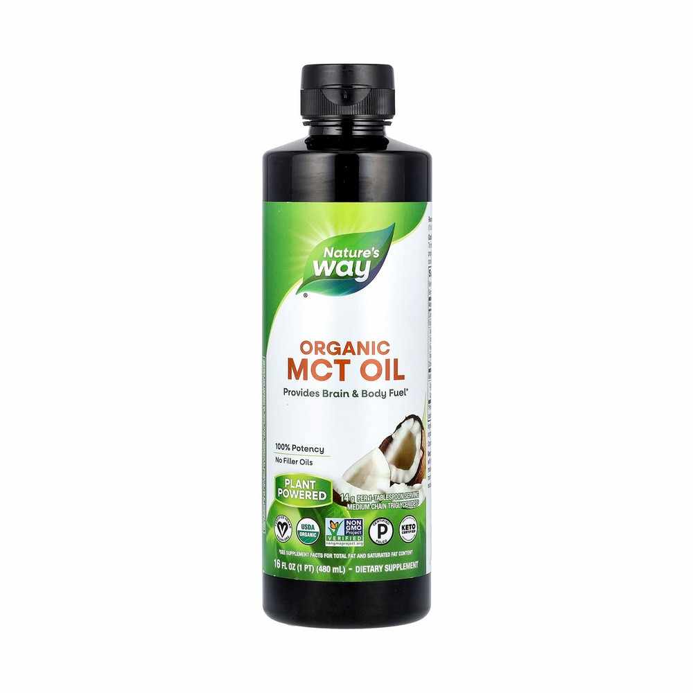 NATURE'S WAY 100% ORG MCT OIL 473ML