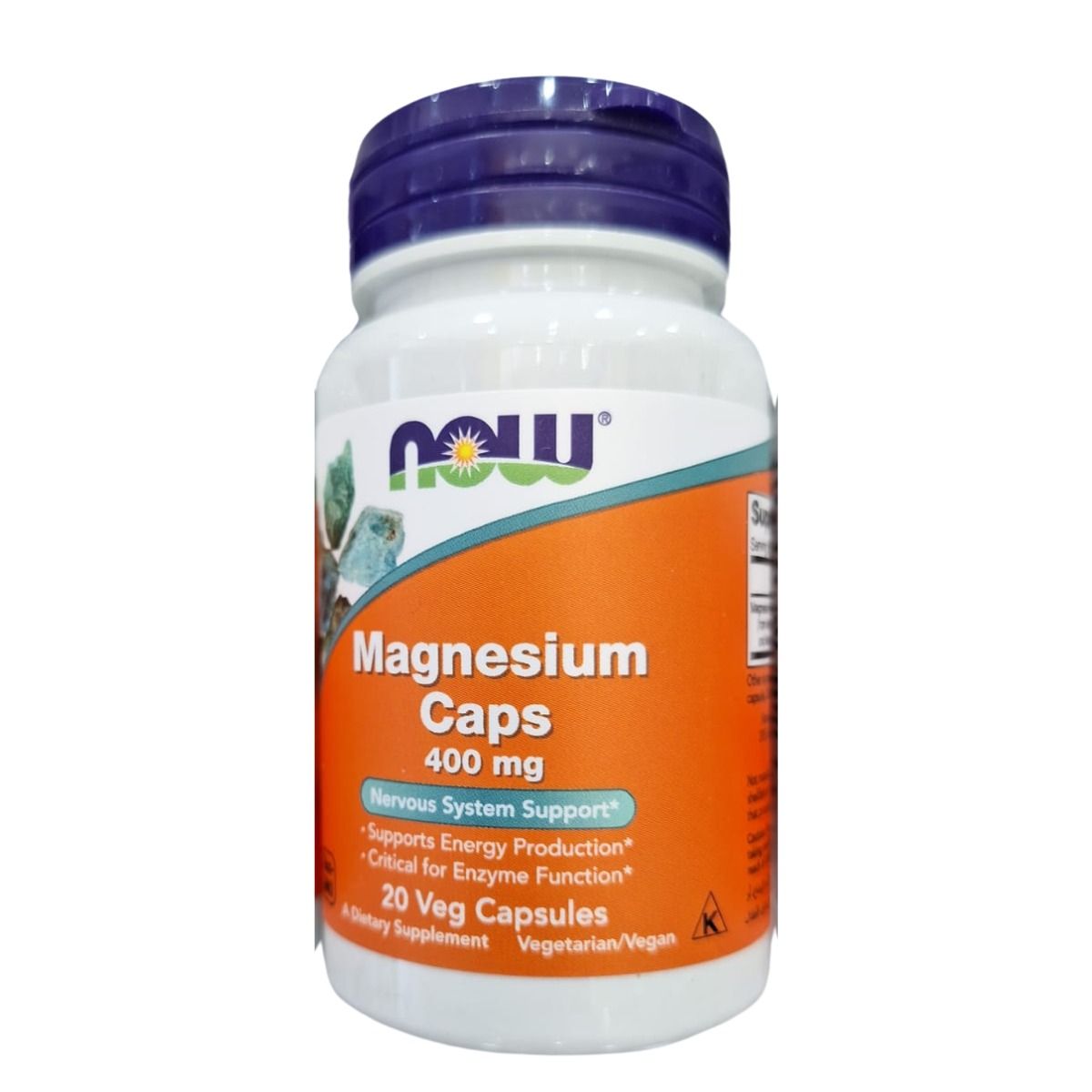 NOW MAGNESIUM 400MG 20,S VCAPS