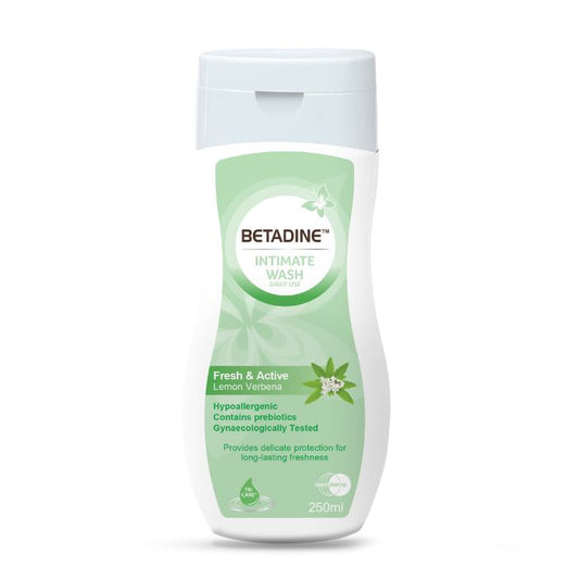 BETADINE INTIMATE WASH FRESH&ACTIVE LEMON VERBENA 250ML