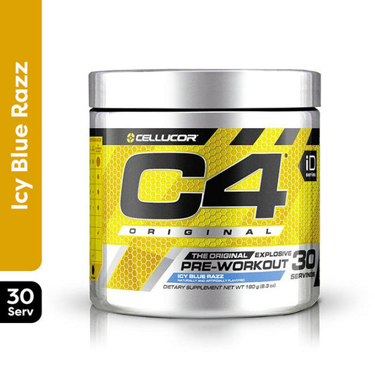 C4 ORIGINAL ICY BLUE RAZZ 30S