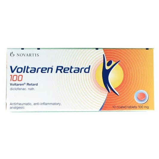 VOLTAREN RETARD 100MG TABS 30'S (10'S BLISTERX3)