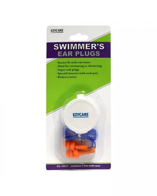 EZYCARE SWIMMERS EAR PLUGS 10011