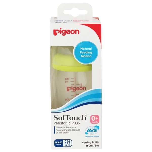 PIGEON GLASS BOTTLE WN 160ML 00487