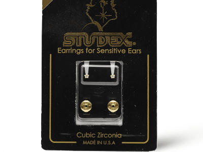 STUDEX PR-M100Y-STX MINI CUBIC ZIRCONIA G/P