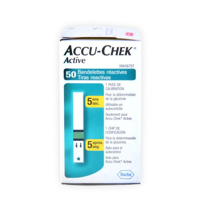 ACCU CHEK ACTIVE STRIPS 50,S
