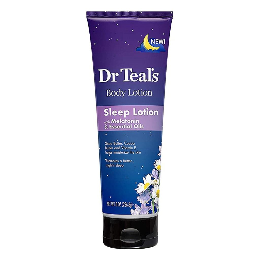 DR TEAL'S 9282 SLEEP BODY LOTION MELATONIN & ESSENTIAL OILS 226.8G