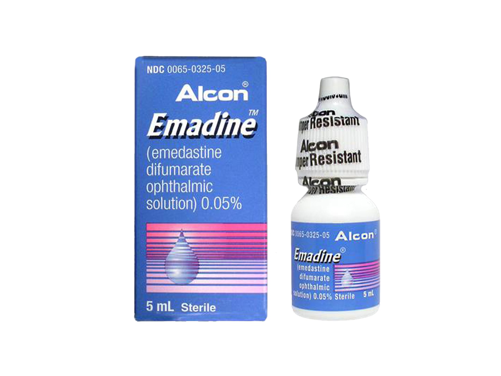 EMADINE 05% E/DROPS 5ML