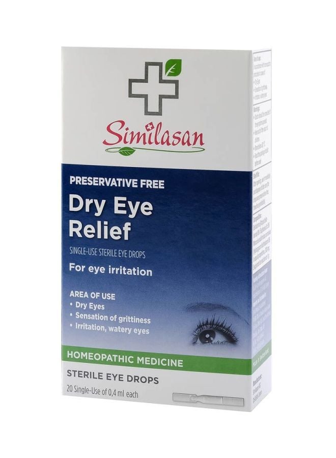 SIMILASAN DRY EYE RELIEF SINGLE DOSE 20S