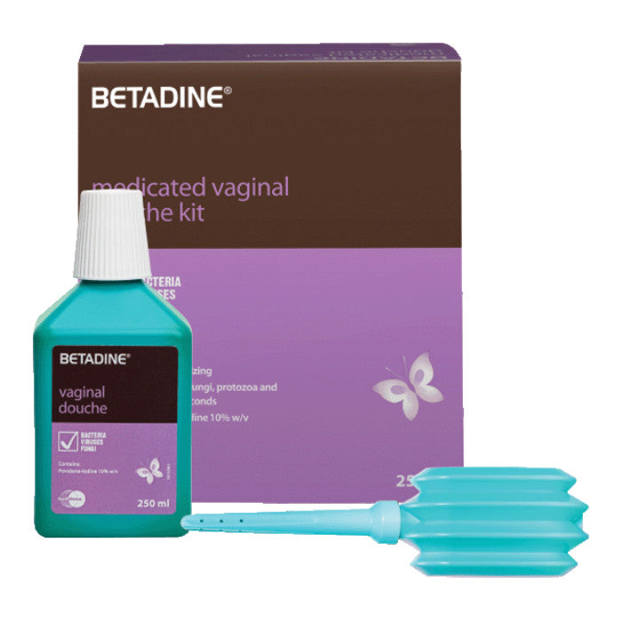 BETADINE VAGINAL KIT 250ML