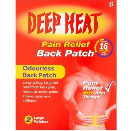 DEEP HEAT BACK PATCH 2'S