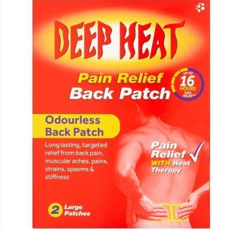 DEEP HEAT BACK PATCH 2'S